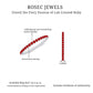French Pave Set Lab Grown Ruby Stackable Eternity Band