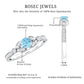 Natural Aquamarine Diamond Engagement Ring With Certificate