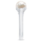 Freshwater Pearl Solitaire with Diamond Ring