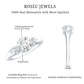Certified 1.3 Carat Moissanite Promise Engagement Ring