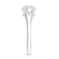 Certified 1.3 Carat Moissanite Promise Engagement Ring