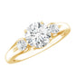 Certified 1.3 Carat Moissanite Promise Engagement Ring