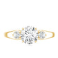 Certified 1.3 Carat Moissanite Promise Engagement Ring