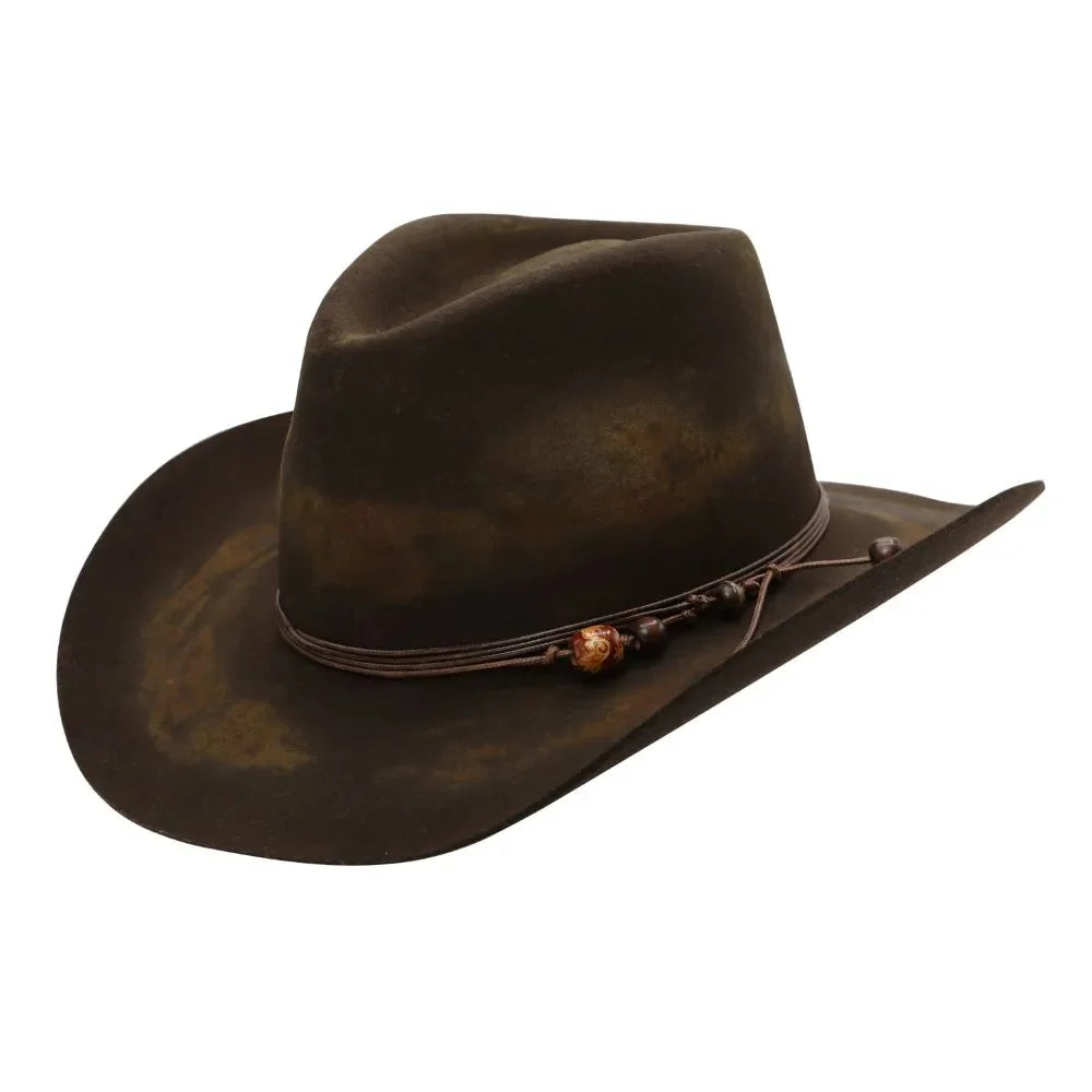 Sombrero de vaquero de fieltro de lana Peter Grimm Rob