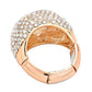 Crystal Pave Dome Stretch Ring