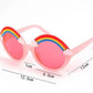 Rainbow Kids Sunglasses – 100% UV 400 Protection Toddler Sun Glasses for Beach & Outdoor Play