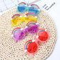 Rainbow Kids Sunglasses – 100% UV 400 Protection Toddler Sun Glasses for Beach & Outdoor Play