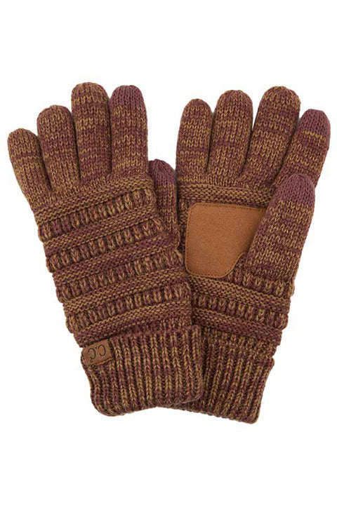 C.C Multi Color Gloves With Lining Inside