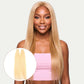 Extensiones de Cinta Adhesiva de Cabello Humano 100% Liso Rubio Crudo