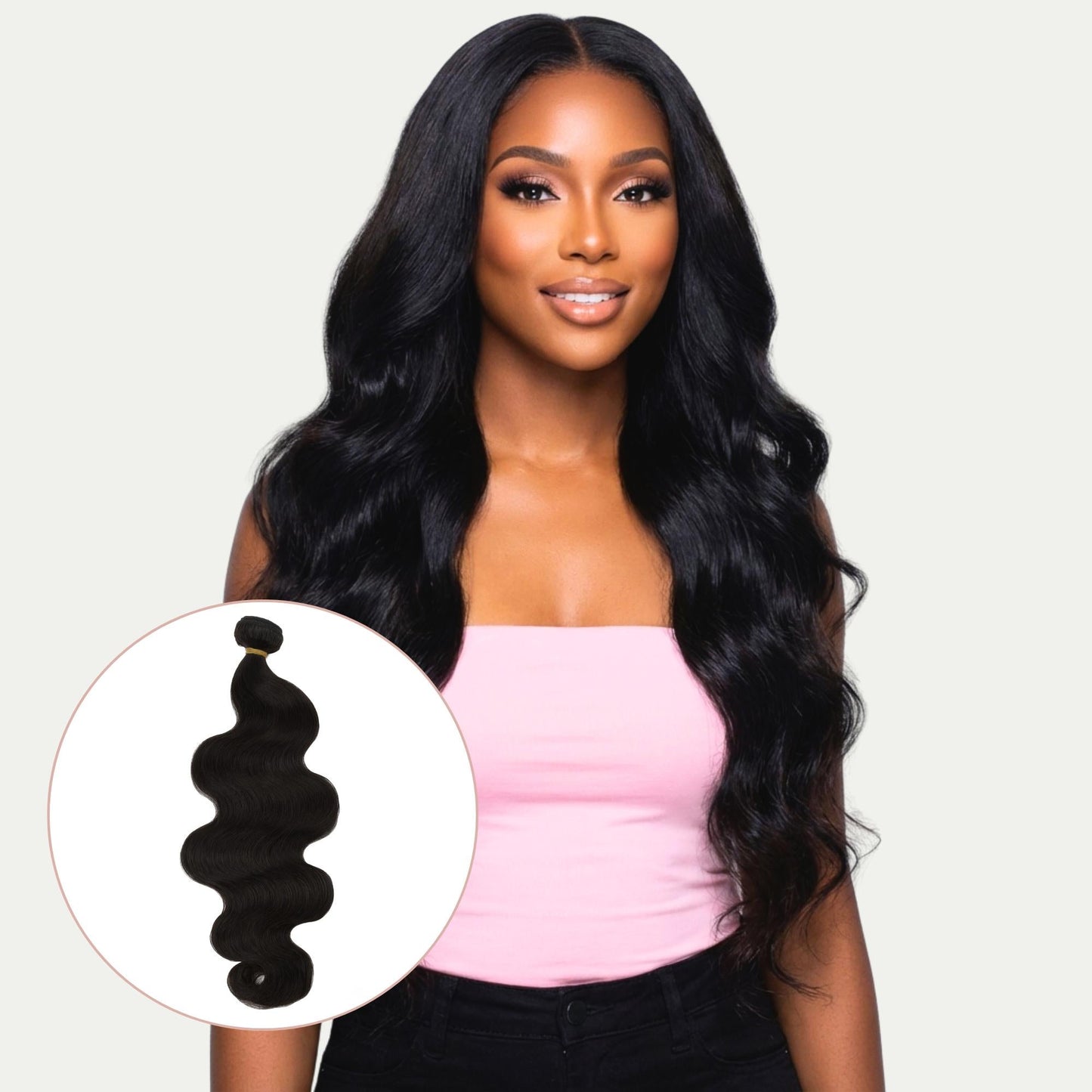 Extensiones de cabello humano 100 % de onda corporal sin procesar