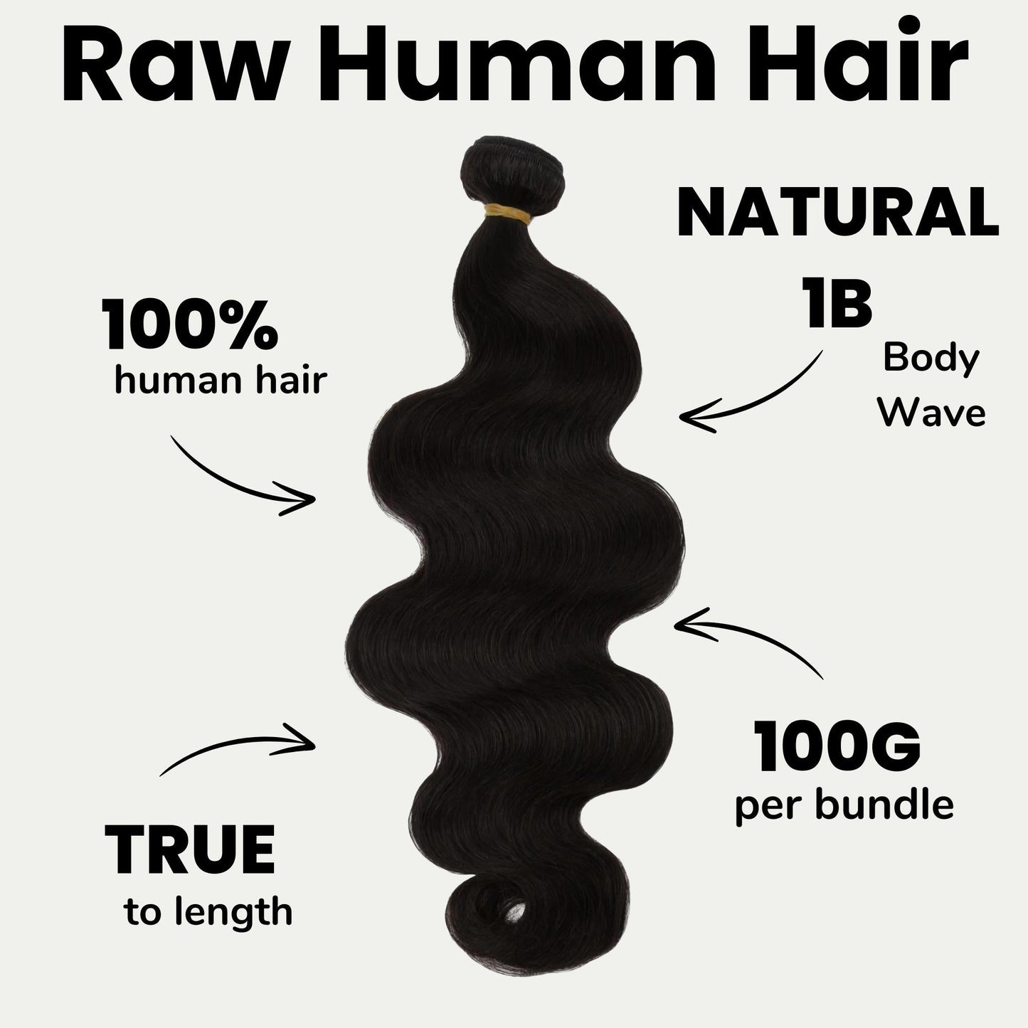 Extensiones de cabello humano 100 % de onda corporal sin procesar