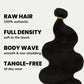 Extensiones de cabello humano 100 % de onda corporal sin procesar