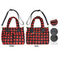 Buffalo Check Puffer Tote Bag