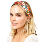 Flower Patterned Twisted Headband