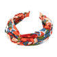 Flower Patterned Twisted Headband