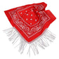 Women's Rhinestone Like Fringe Cowgirl Bandana Scarf
