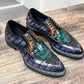 Maurice Regent Alligator Oxford - Grey