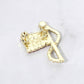 Rhinestone American USA Flag Pin Brooch