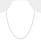 24 INCH, 3mm Stainless Steel Rope Chain Necklace