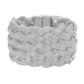 Braided Metal Mesh Detail Magnetic Bracelet