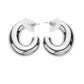 Chunky Stainless Steel Hoop Earrings