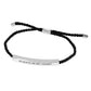 Gold Dipped ALWYAS IN MY HEART Rope Pull Tie Bracelet