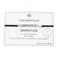 Gold Dipped Bridesmaid Bar Pointed Rope Pull Tie Bracelet