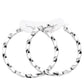 Twisted Stainless Steel Hoop Pin Catch Earrings
