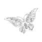 Glass Crystal Butterfly Pin Brooch