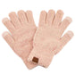 C.C Solid Boucle Gloves