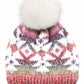 C.C Multi Yarn Aztec Beanie Hat