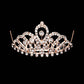 Mini Crystal Rhinestone Pave Princess Tiara