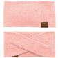 C.C Soft Recycled Fine Yarn Cuff Headwrap Earmuffs