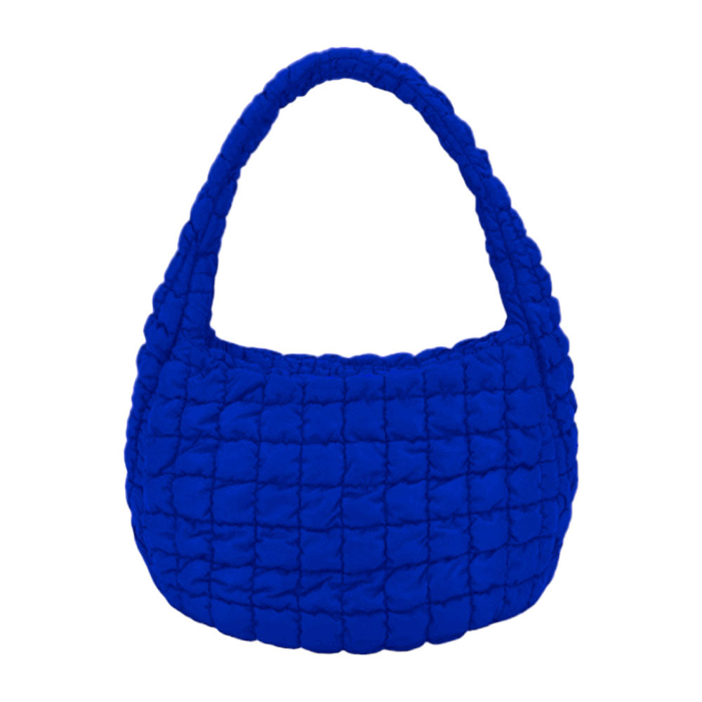 Quilted Puffer Shoulder Crossbody Bag