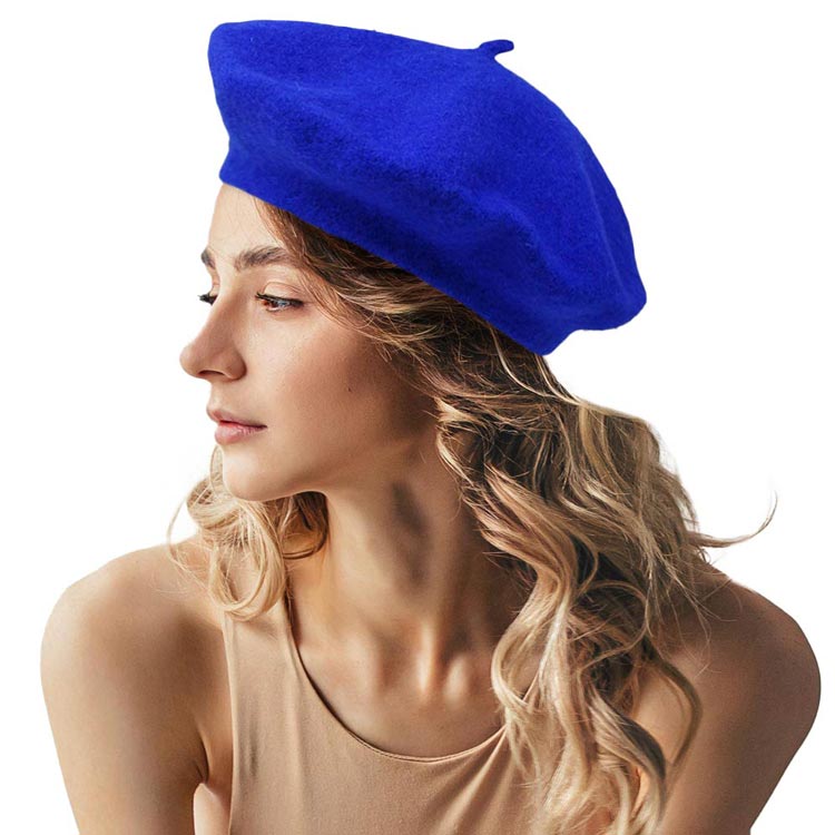 Solid Beret Hat