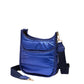Solid Quilted Shiny Puffer Mini Crossbody Bag