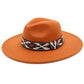 Tribal Band Panama Hat