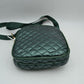 Quilted Puffer Crossbody Bag Multi-Zip Shoulder Bag with Adjustable Strap