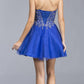 CLEARANCE - Aspeed S2040 Sweetheart Neckline Strapless Short Dress (Size 3XL)