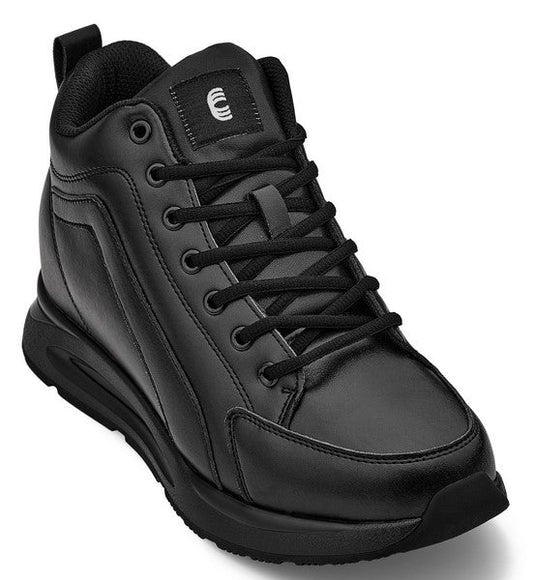 CALTO - S23304 - 3.2 pulgadas más alto (Negro) - Zapatillas