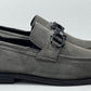 C Collection Suede Loafer - Grey