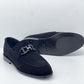 C Collection Suede Loafer - Black