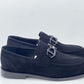 C Collection Suede Loafer - Black