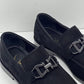 C Collection Suede Loafer - Black