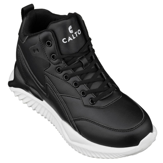 CALTO - S3060 - 4 Pulgadas Más Alto (Negro) - Zapatillas Ligeras