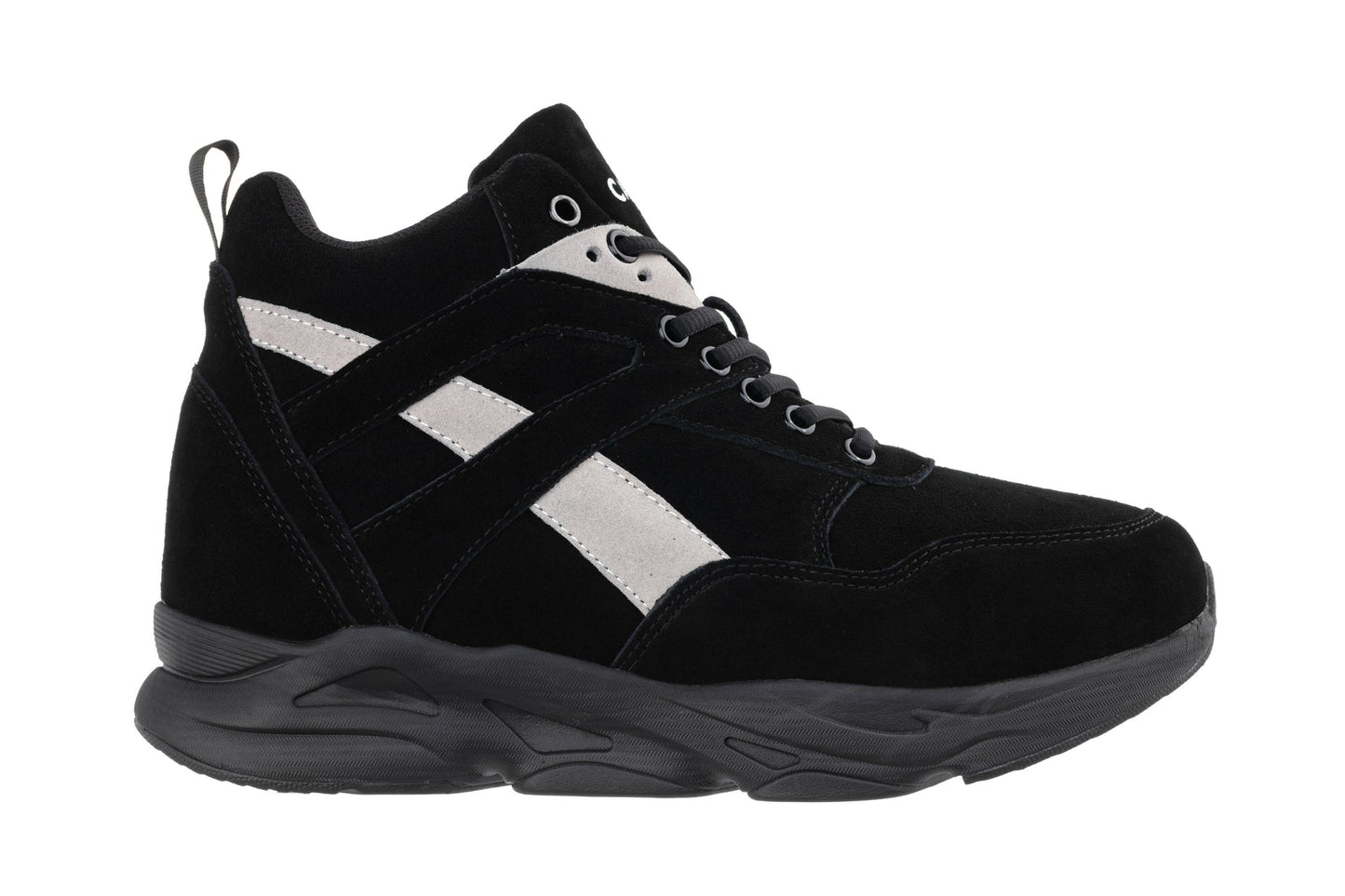 CALTO - S33594 - 4 Inches Taller (Black/Grey) - Sneakers