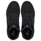 CALTO - S3421 - 2.4 Inches Taller (Black) - Cap Toe High Top Zip-Up Sneaker Boots
