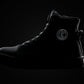 CALTO - S3421 - 2.4 Inches Taller (Black) - Cap Toe High Top Zip-Up Sneaker Boots