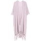 Knit Fringe Kimono Poncho