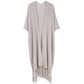 Knit Fringe Kimono Poncho